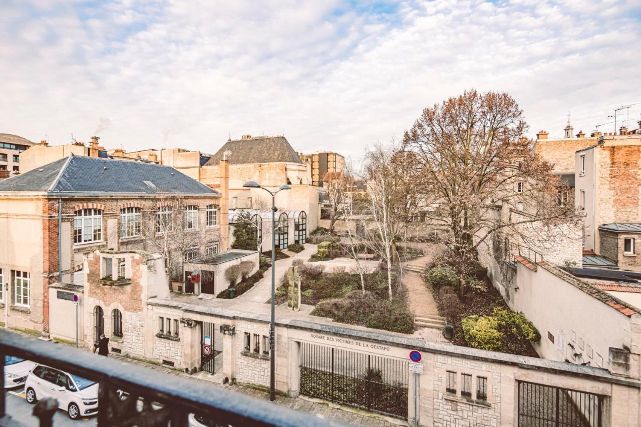 Charme De L'Ancien Pour Cet Appartement Entierement Renove Dans L'Hypercentre De Reims Exteriör bild