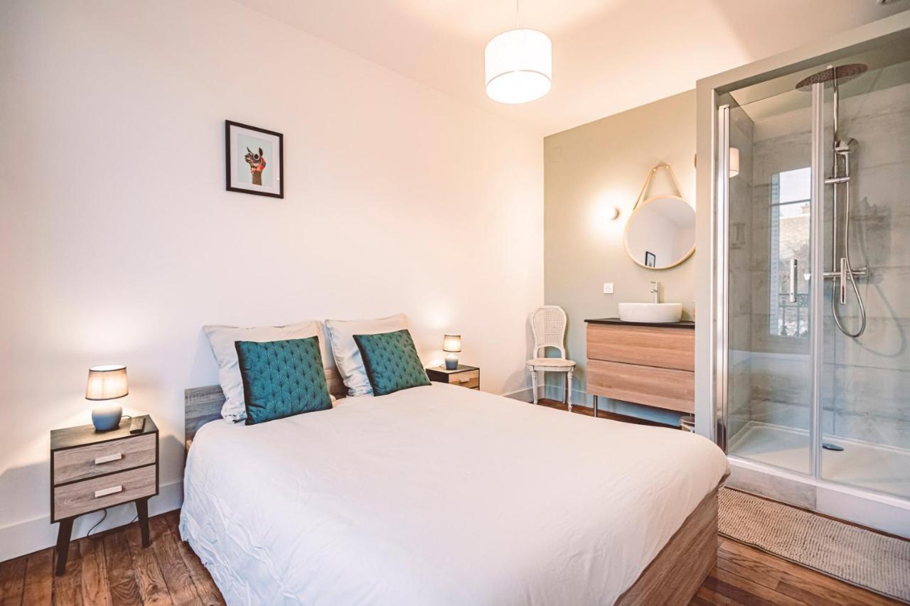 Charme De L'Ancien Pour Cet Appartement Entierement Renove Dans L'Hypercentre De Reims Exteriör bild