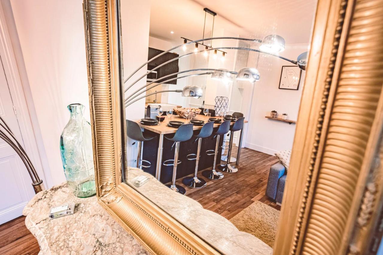 Charme De L'Ancien Pour Cet Appartement Entierement Renove Dans L'Hypercentre De Reims Exteriör bild